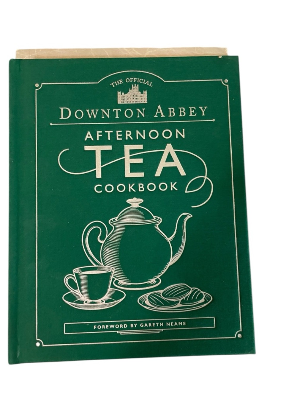 Downton Abbey Afternoon Tea Cookbook - Emerald Green Cover